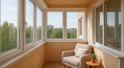 Остекление лоджии